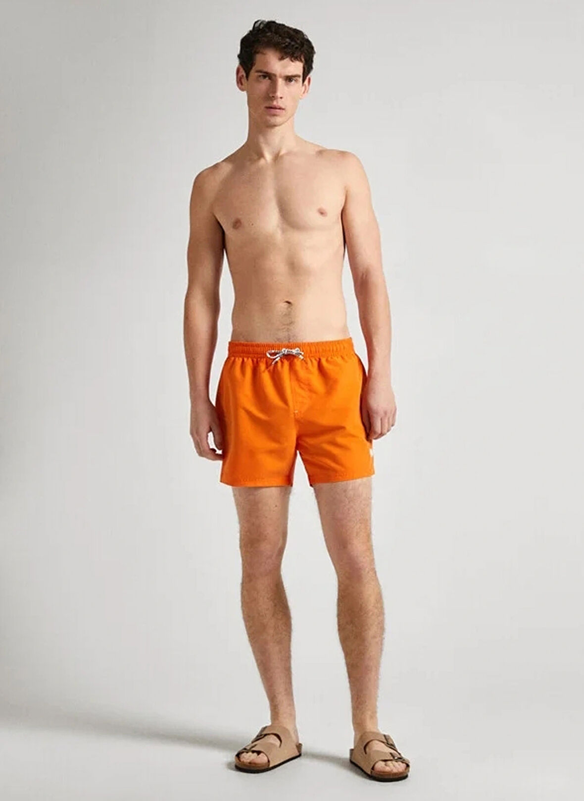 Pepe Jeans Turuncu Erkek Şort Mayo PMB10395 135 RUBBER SH SWIMSHORT