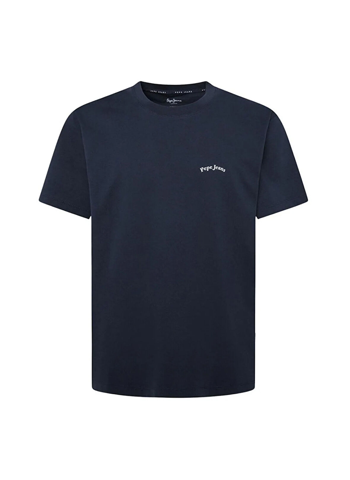Pepe Jeans Bisiklet Yaka Lacivert Erkek T-Shirt PM509636-594 SOMERTON TEE