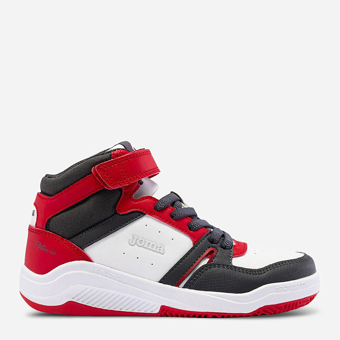 PLATEA MID JR 2406 BLANCO ROJO