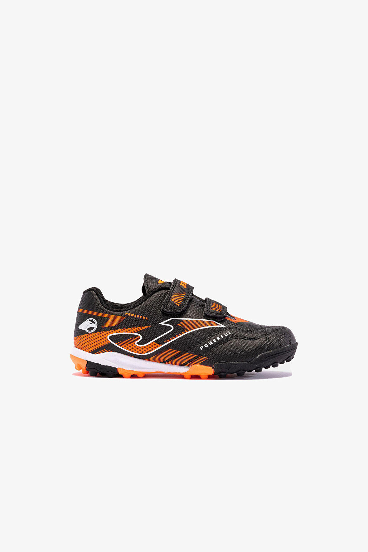 Joma Powerfull Jr 2401 Negro Turf Çocuk Siyah Krampon (Halı Saha) POJS2401TFV