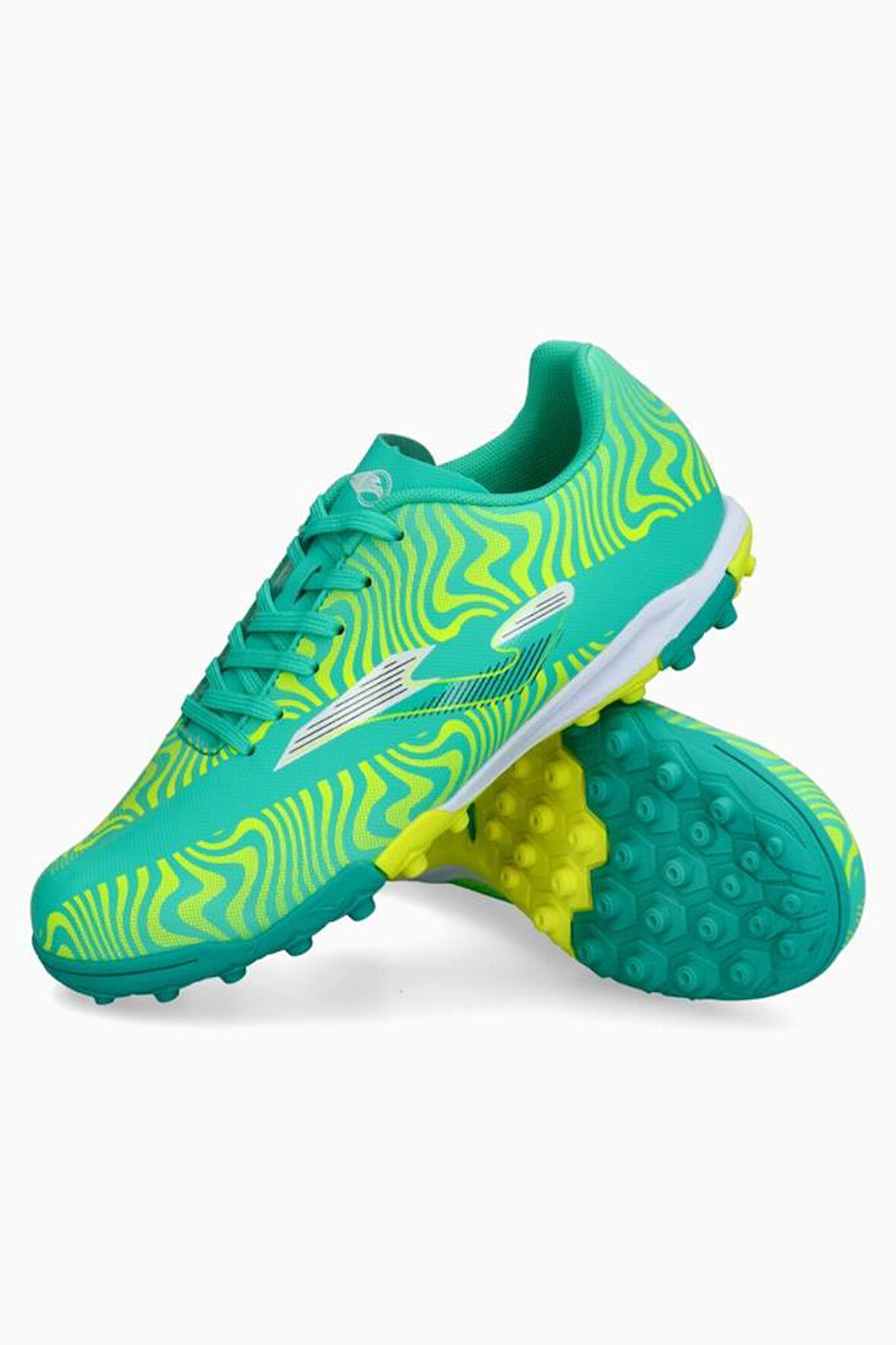 Joma Evolution JR 2415 EVJW2415TF Turkuaz & Sarı Erkek Çocuk Halı Saha Ayakkabı
