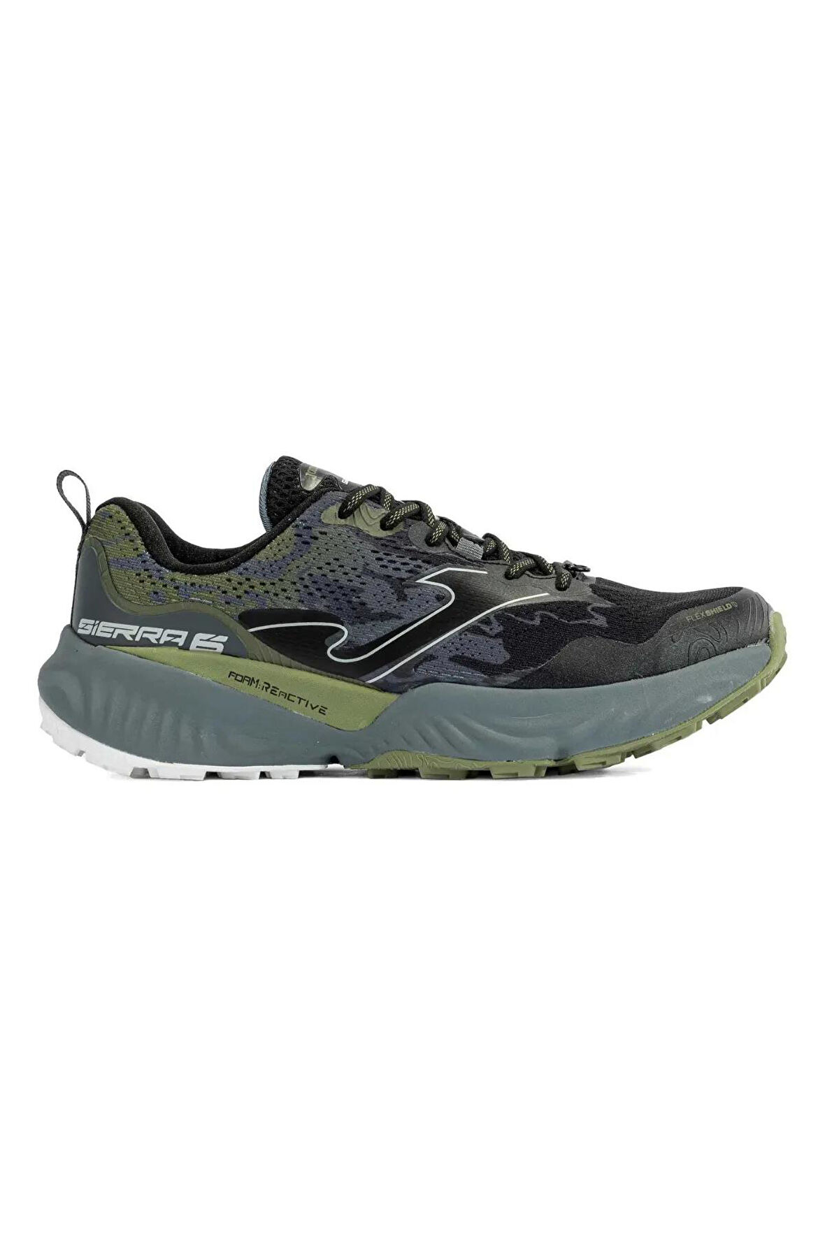 Joma Sierra Men 2401 Erkek Siyah Haki Yürüyüş Ayakkabısı TKSIEW2401