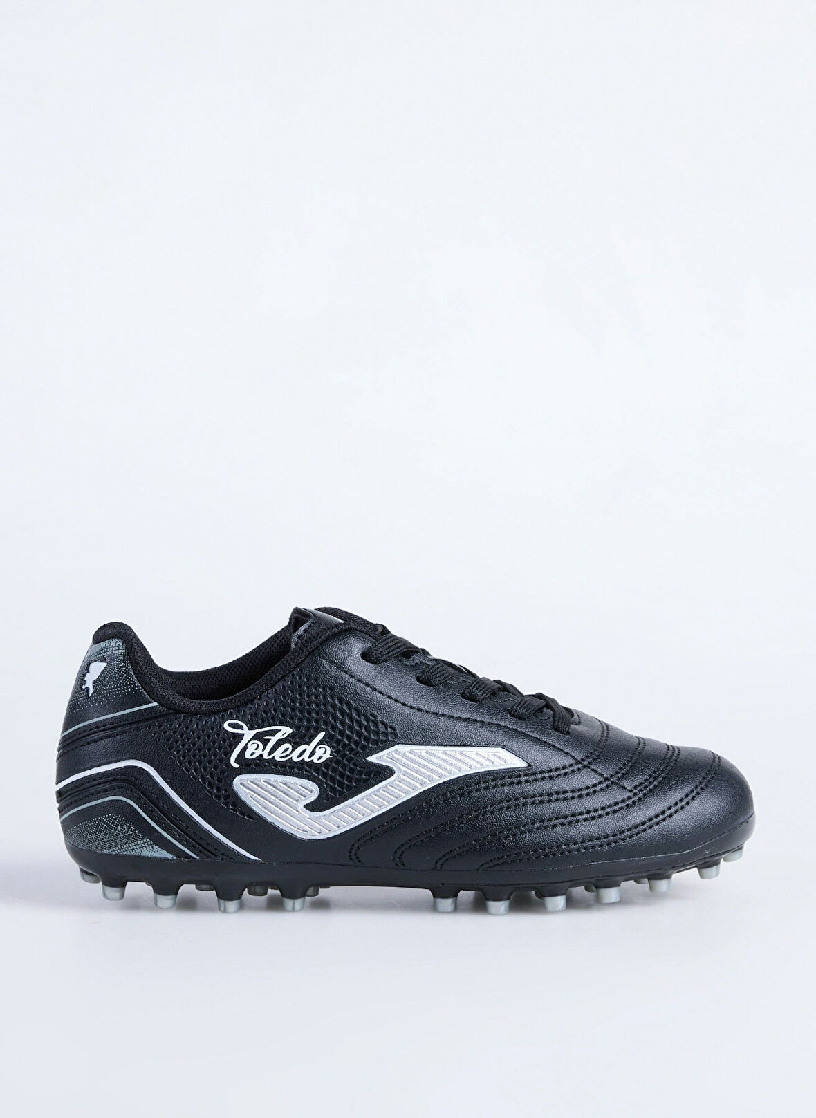 Siyah Erkek Çocuk Futbol Ayakkabısı TOJW2401AG-TOLEDO JR 2401 BLACK WHI