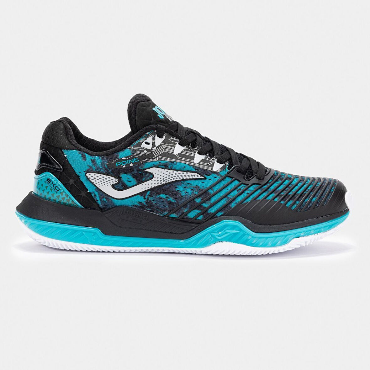 Joma Point Siyah Erkek Toprak Kort Tenis Ayakkabısı TPOIS2531C