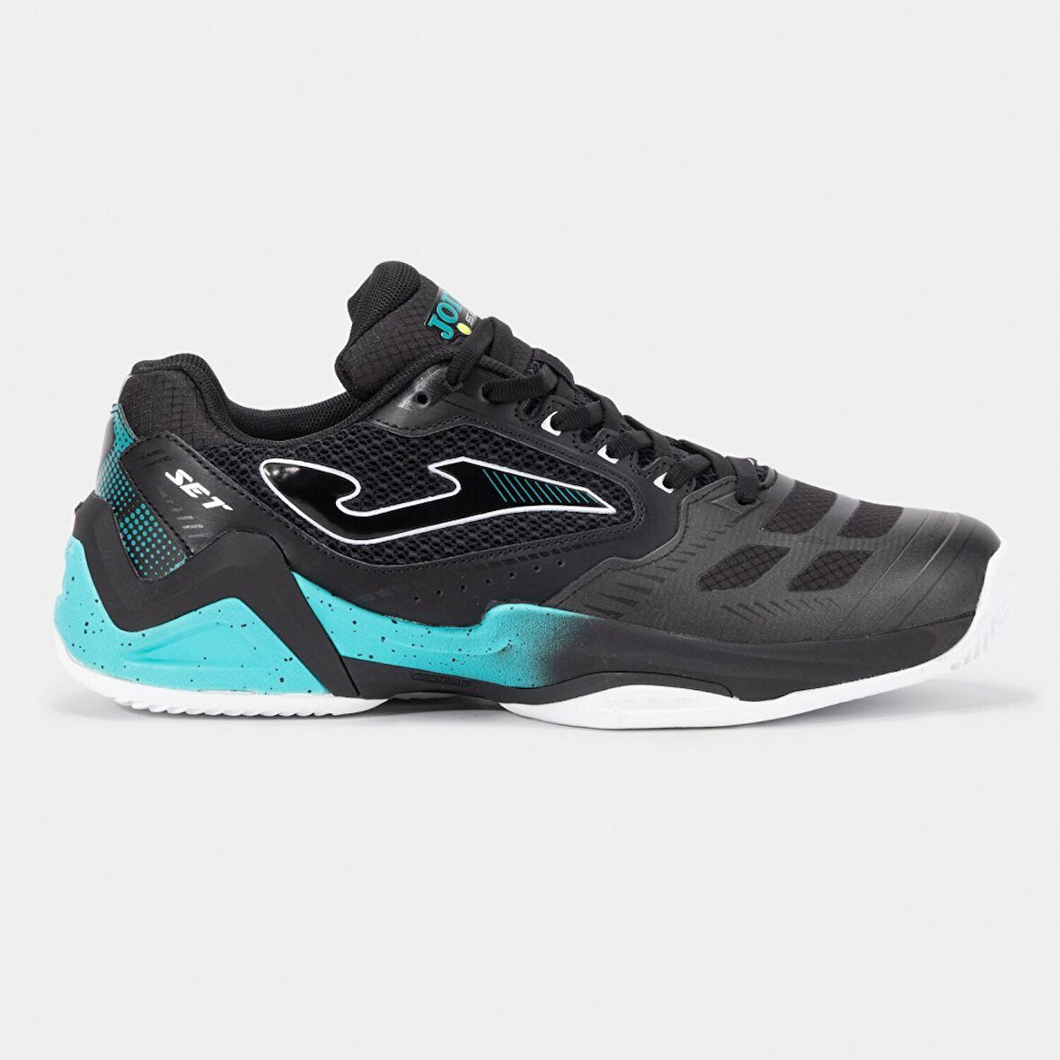 Joma Set Erkek Siyah Toprak Kort Tenis Ayakkabısı TSETS2501C