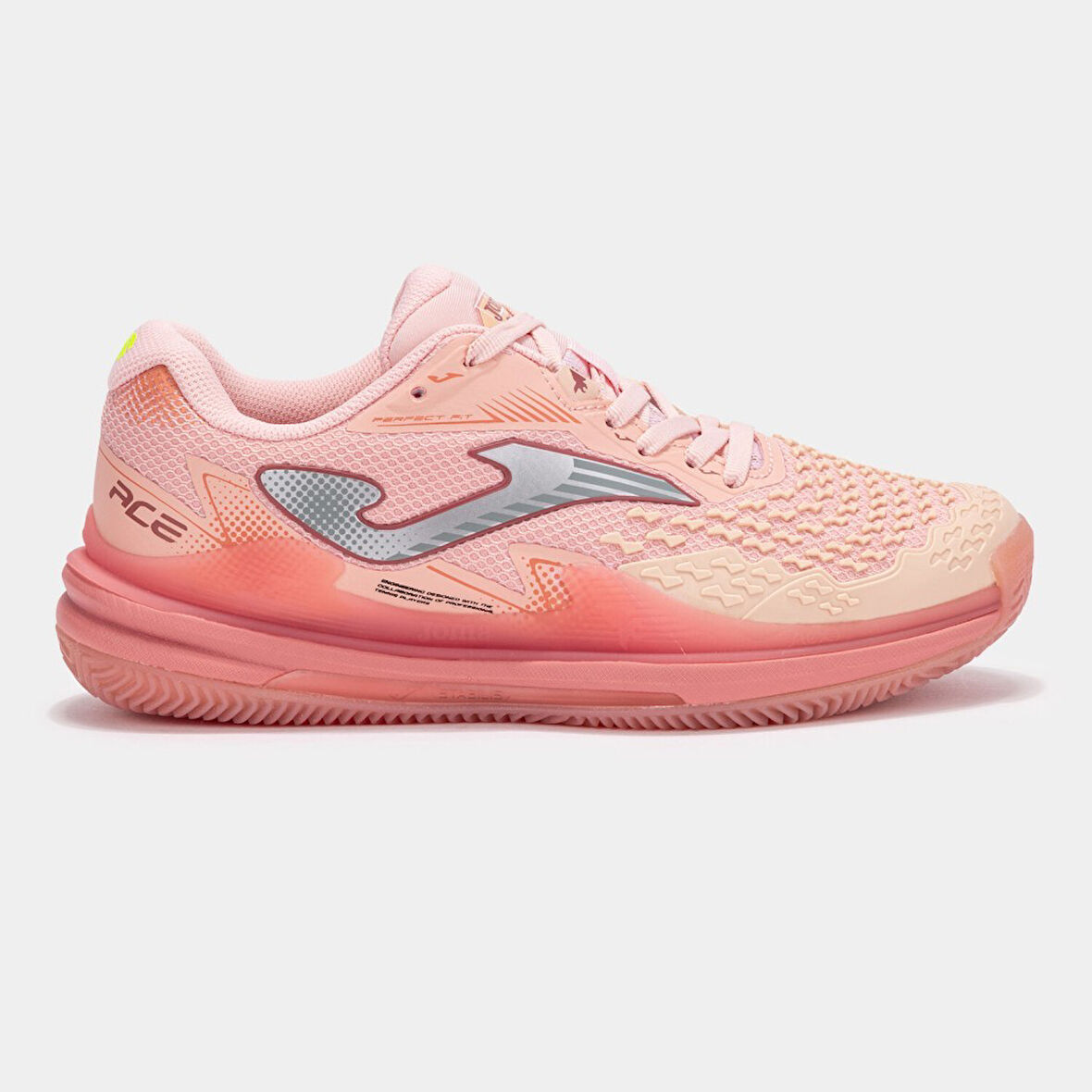 Joma Ace Lady 25 Pembe Toprak Kort Tenis Ayakkabısı TACLS2529C