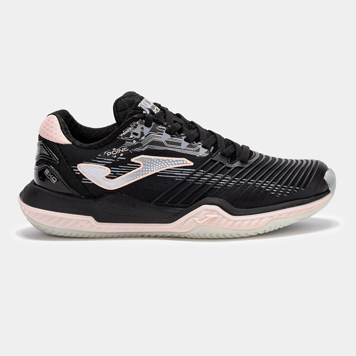 Joma Point 2501 Siyah Kadın All Court Tenis Ayakkabısı TPOILS2501AC