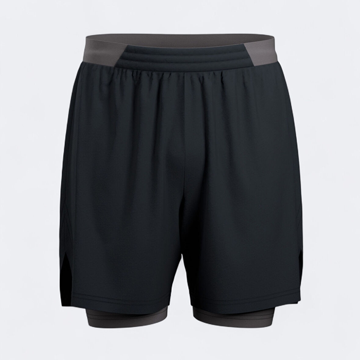 Joma CORE BERMUDA Siyah Erkek Spor Taytlı Şort 104194