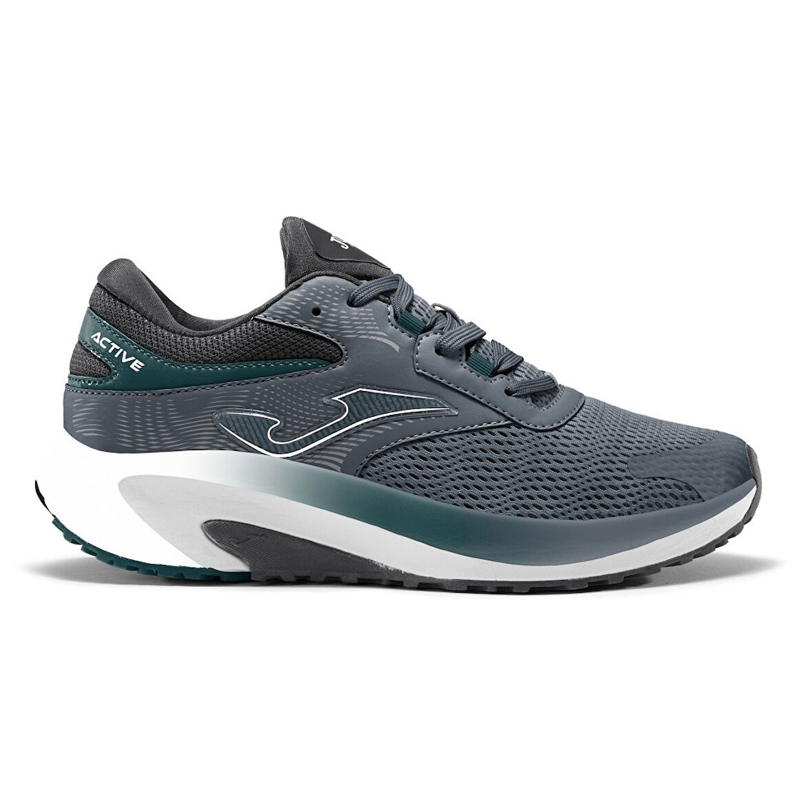 Joma Active 2520 Erkek Gri Yeşil Spor Ayakkabı