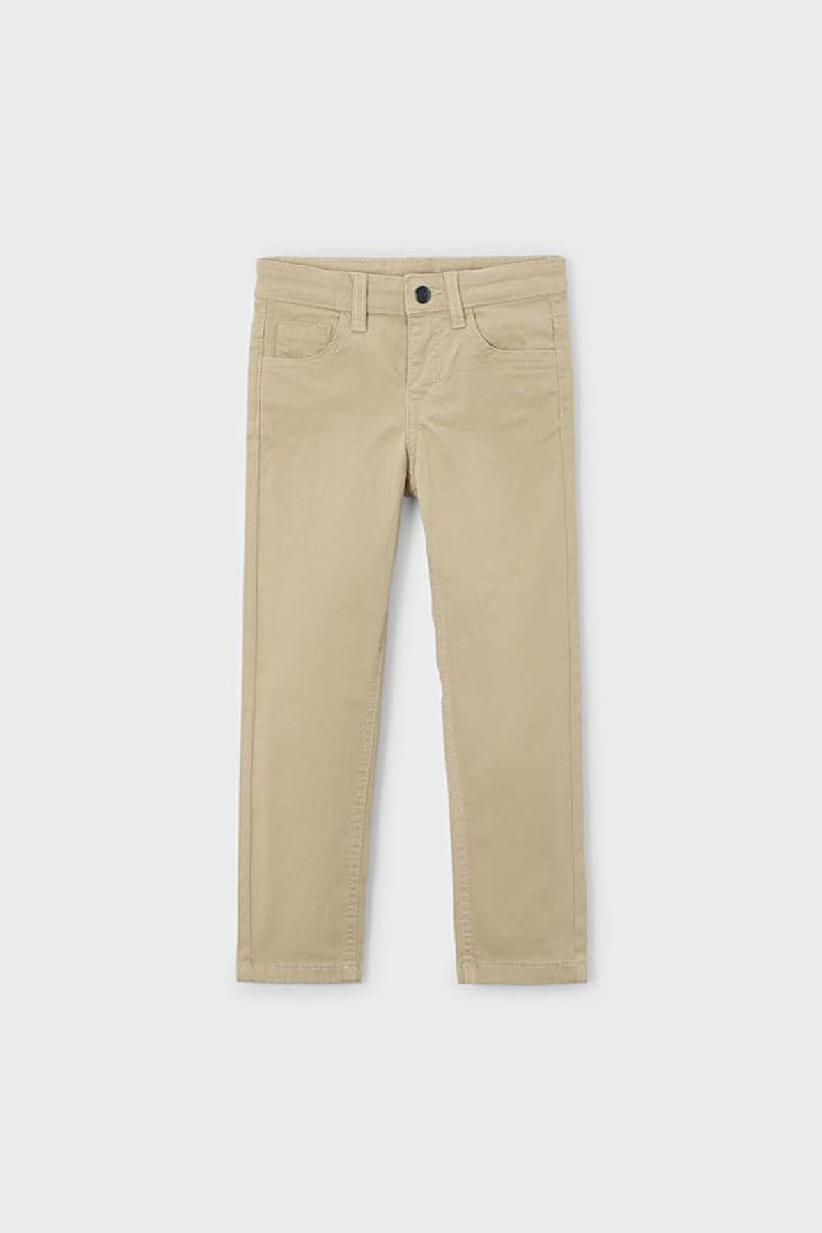 Erkek Çocuk Slim Fit 5 Cepli Pantolon - Bej | 9 Yaş