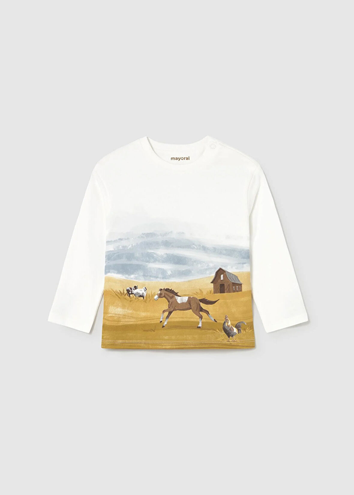 Mayoral Erkek Bebek Baskılı Sweatshirt