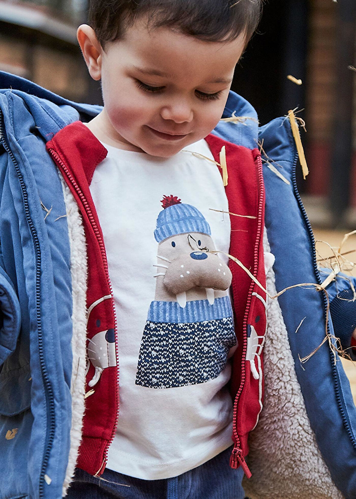 Mayoral Erkek Bebek Baskılı Sweatshirt