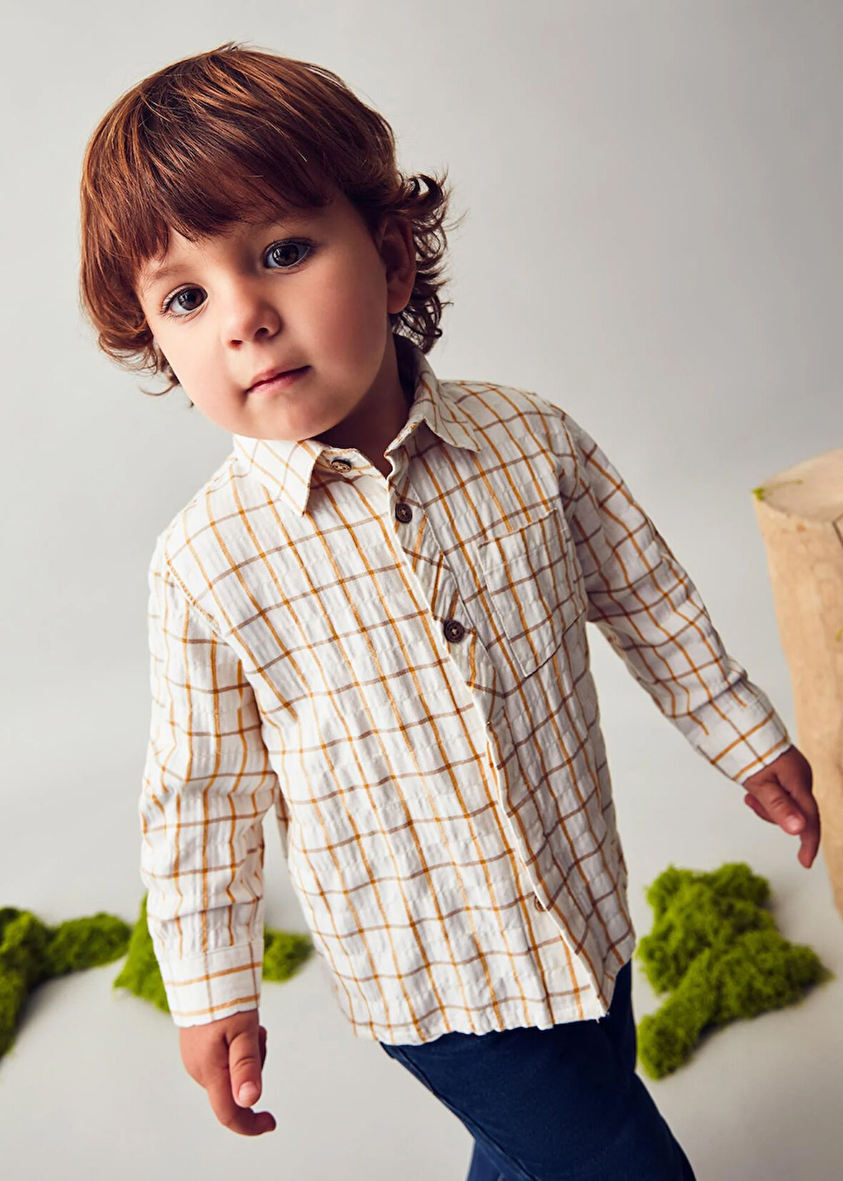 Mayoral Erkek Bebek Ekose Gömlek