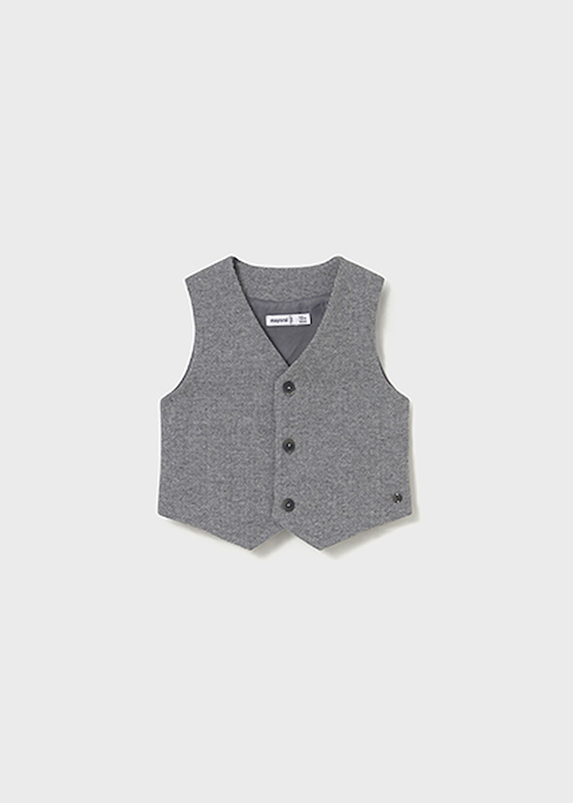 Mayoral Gri Erkek Bebek Yelek 2349