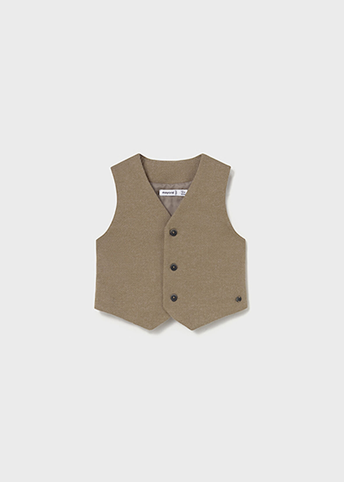 Mayoral Krem Erkek Bebek Yelek 2349