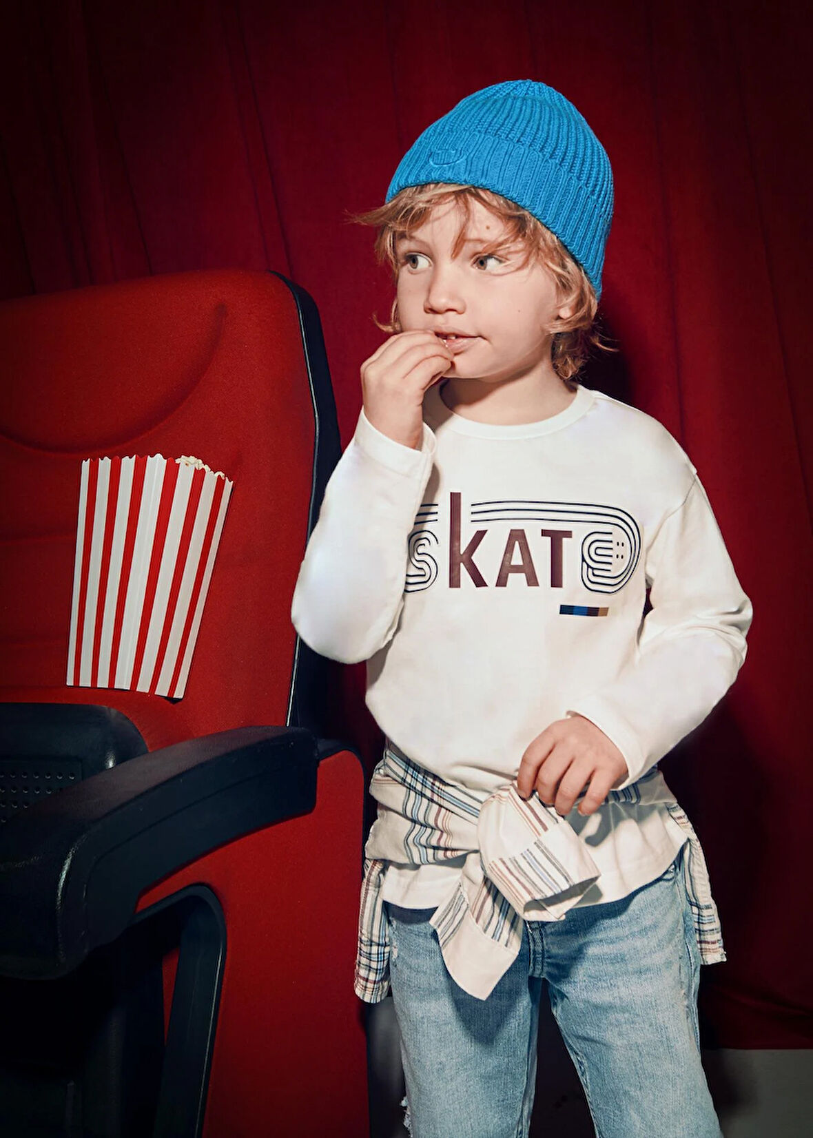 Mayoral Erkek Çocuk Baskılı Sweatshirt