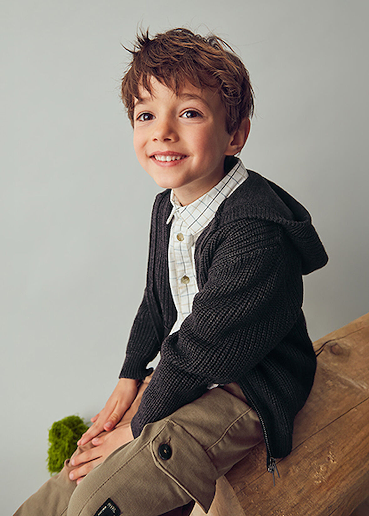 Mayoral Gri Erkek Çocuk Hırka 4386