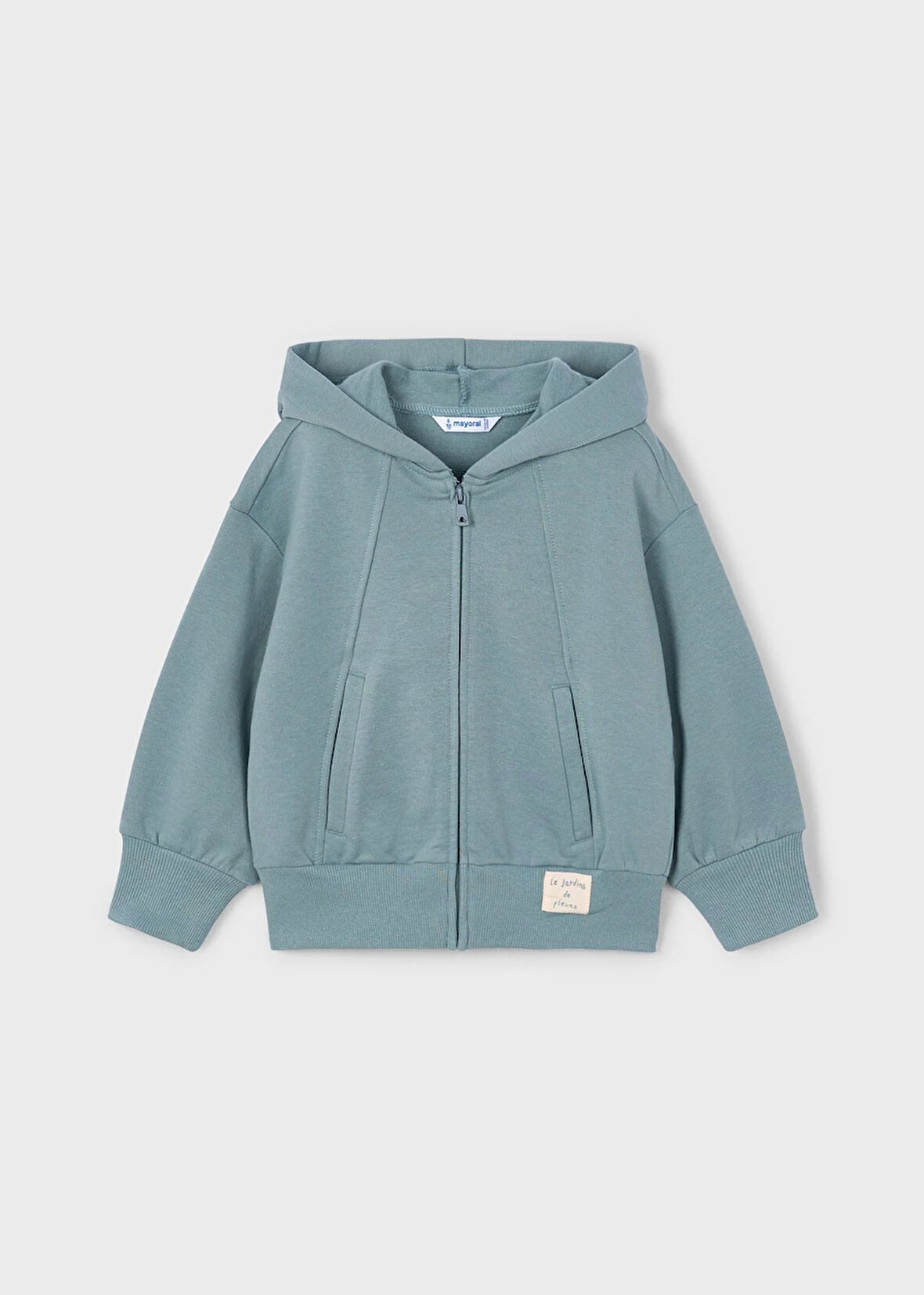 Mayoral Kız Çocuk Fermuarlı Kapşonlu Hırka