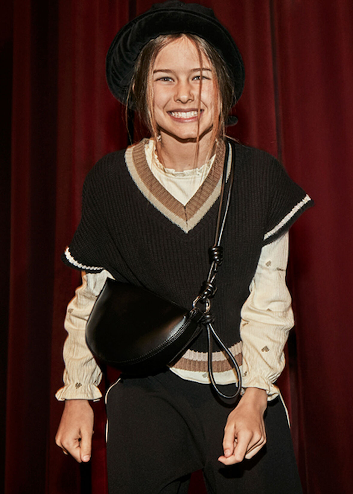 Mayoral Kız Çocuk Siyah Yelek 7321