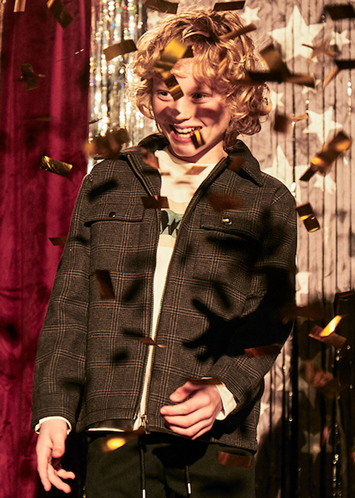 Mayoral Siyah Erkek Çocuk Fermuarlı Ceket 7409