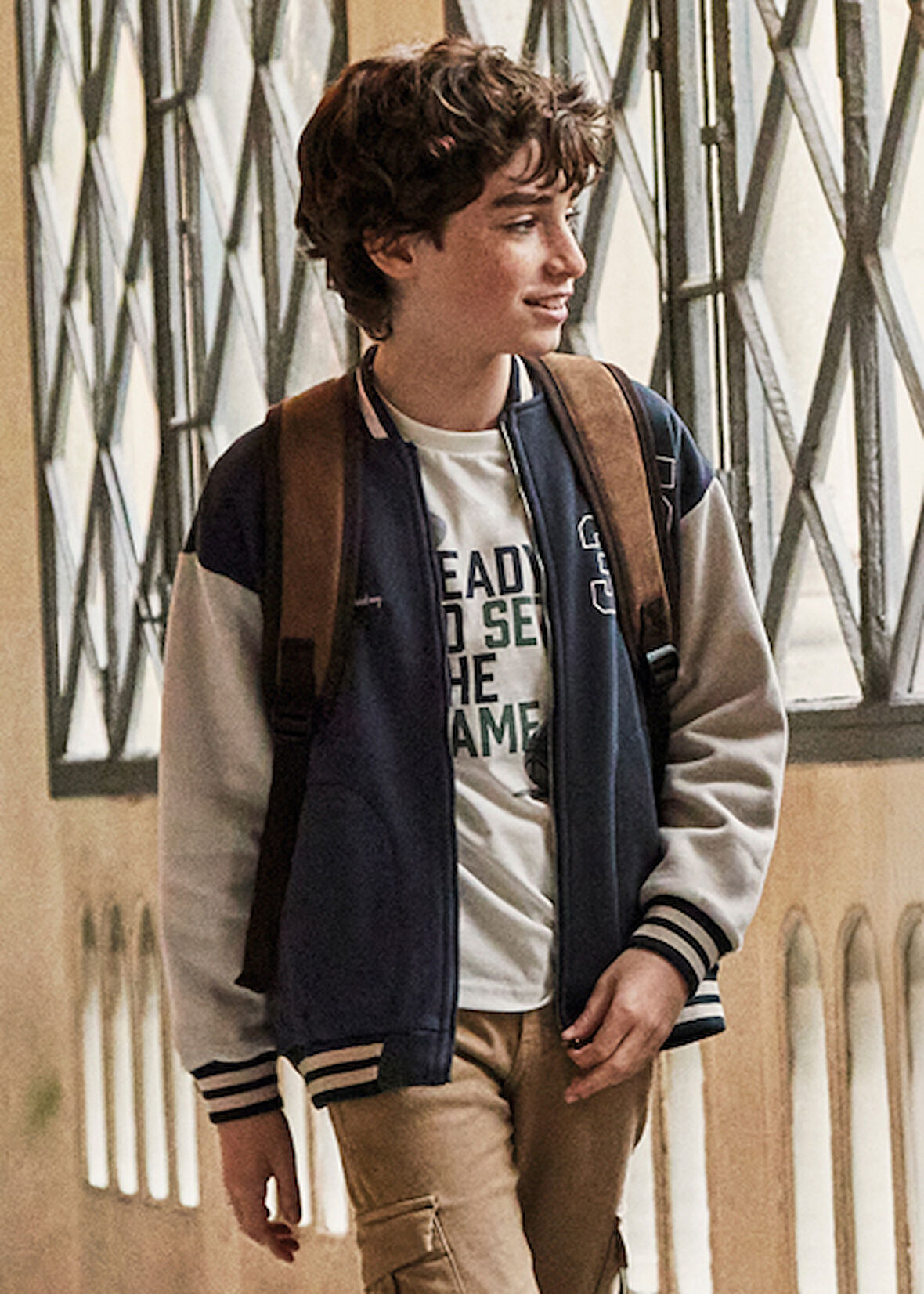 Mayoral Lacivert Erkek Çocuk Kolej Sweatshirt 7417