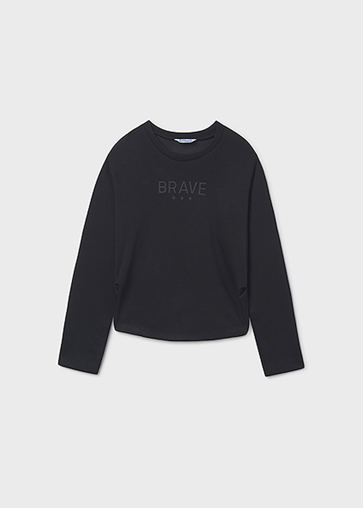 Mayoral Siyah Kız Çocuk Sweatshirt 7423