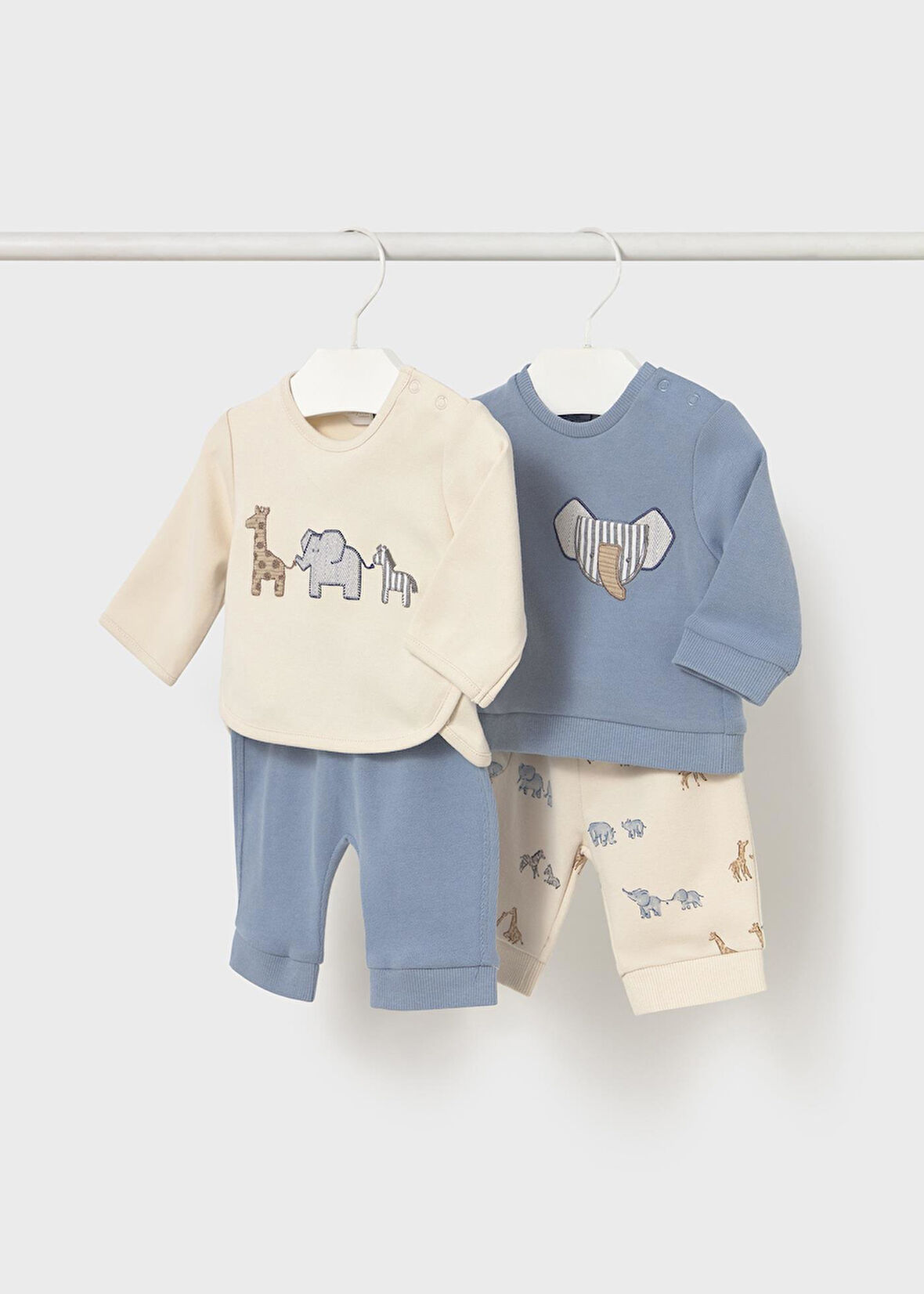 Mayoral Newborn Erkek Bebek Örme Set 4 Parçalı