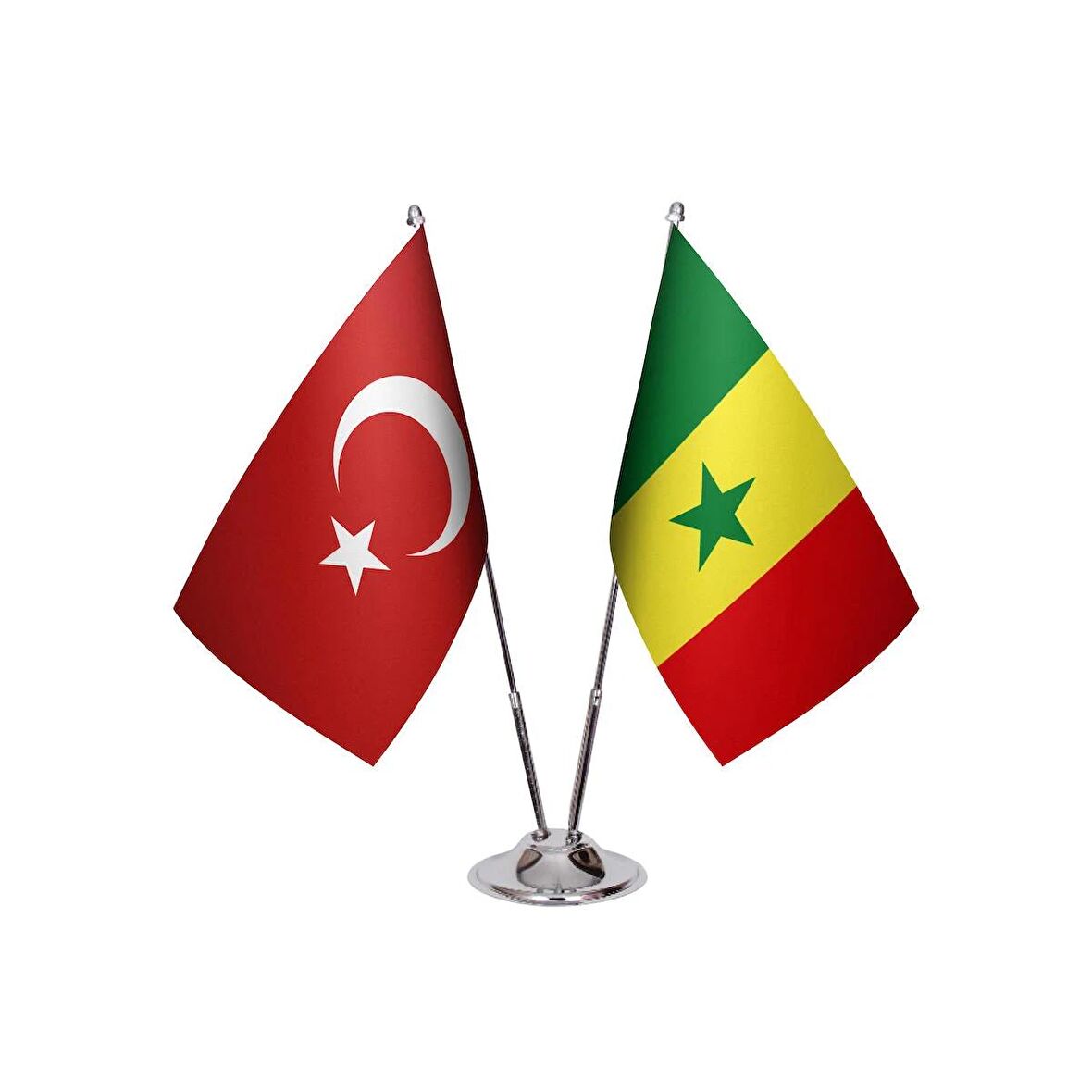 Senegal İkili Masa Bayrağı