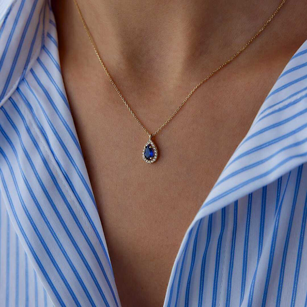 Laci Damla Baget Kolye