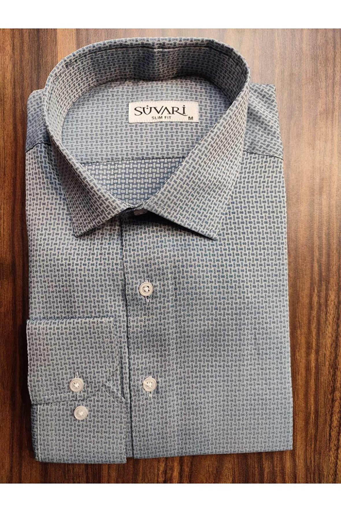 Classics Slim Fit Erkek Uzun Kol Gömlek