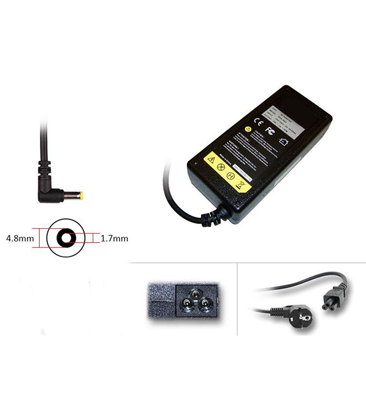 Sony Vaio VPC-X125LG VPC-X127LG VPC-X128LG VPCX13A7E Adaptör Şarj 10.5V 4.3A 4.8*1.7mm