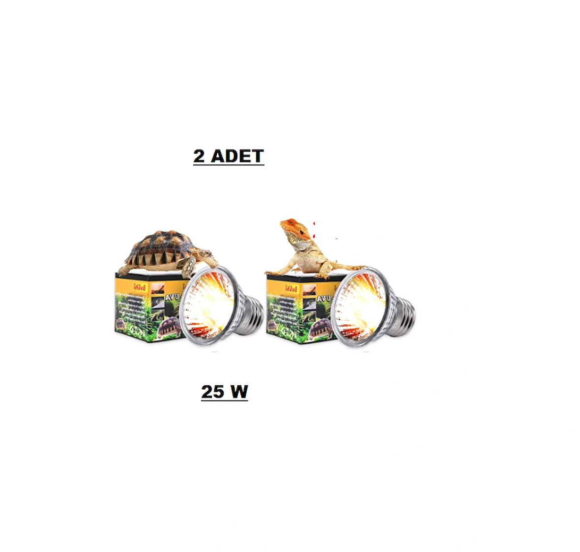 Uva Uvb Lamba 3.0 Sürüngen Lambası 25w