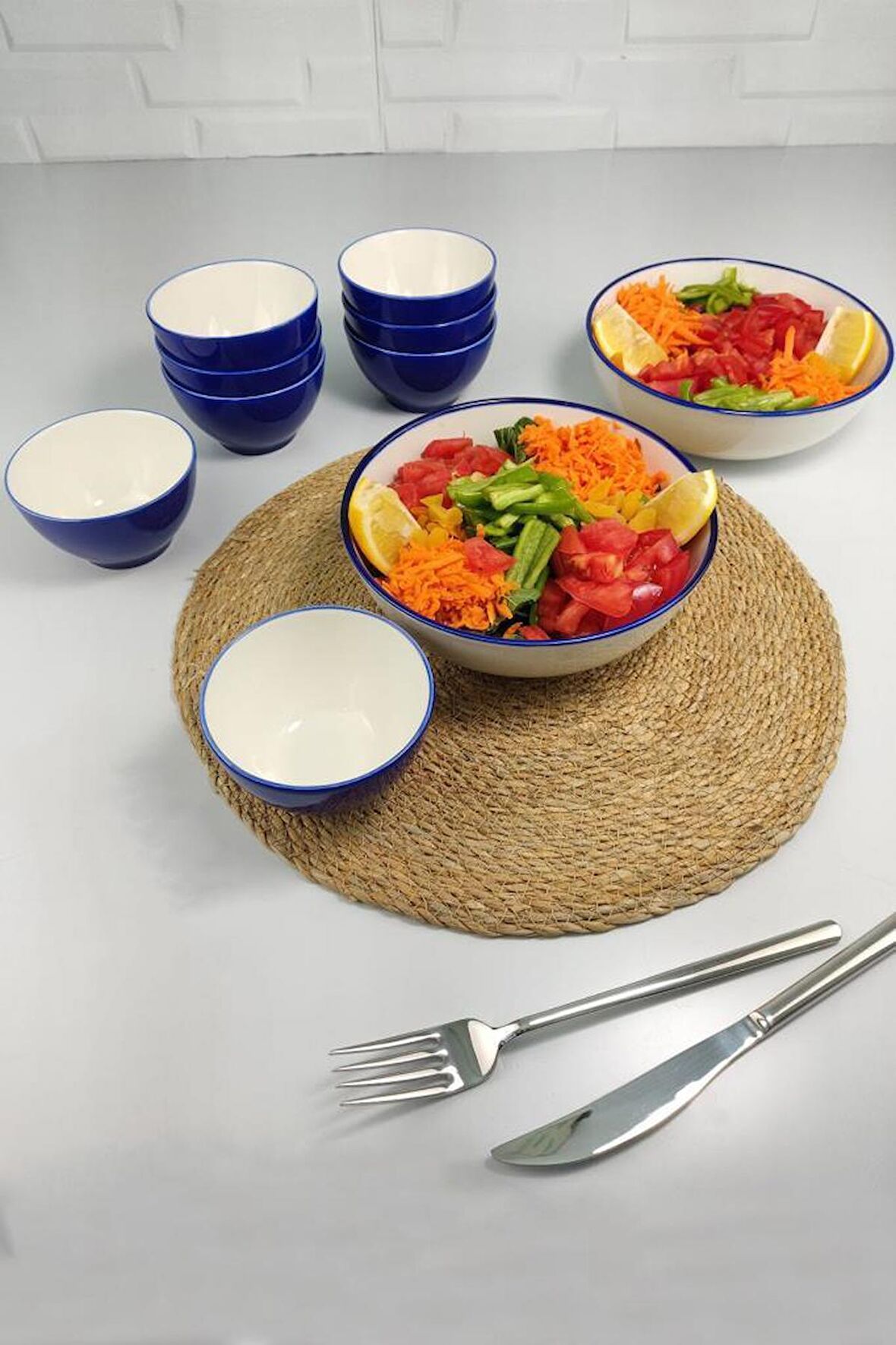 Digithome Juliet Moreno 10 Parça Salata Servis Seti - TL4001967