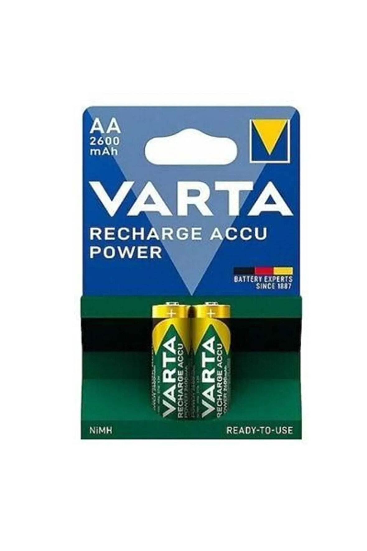 Accu Power 2600 mAh AA 2'li Şarj Edilebilir Kalem Pil