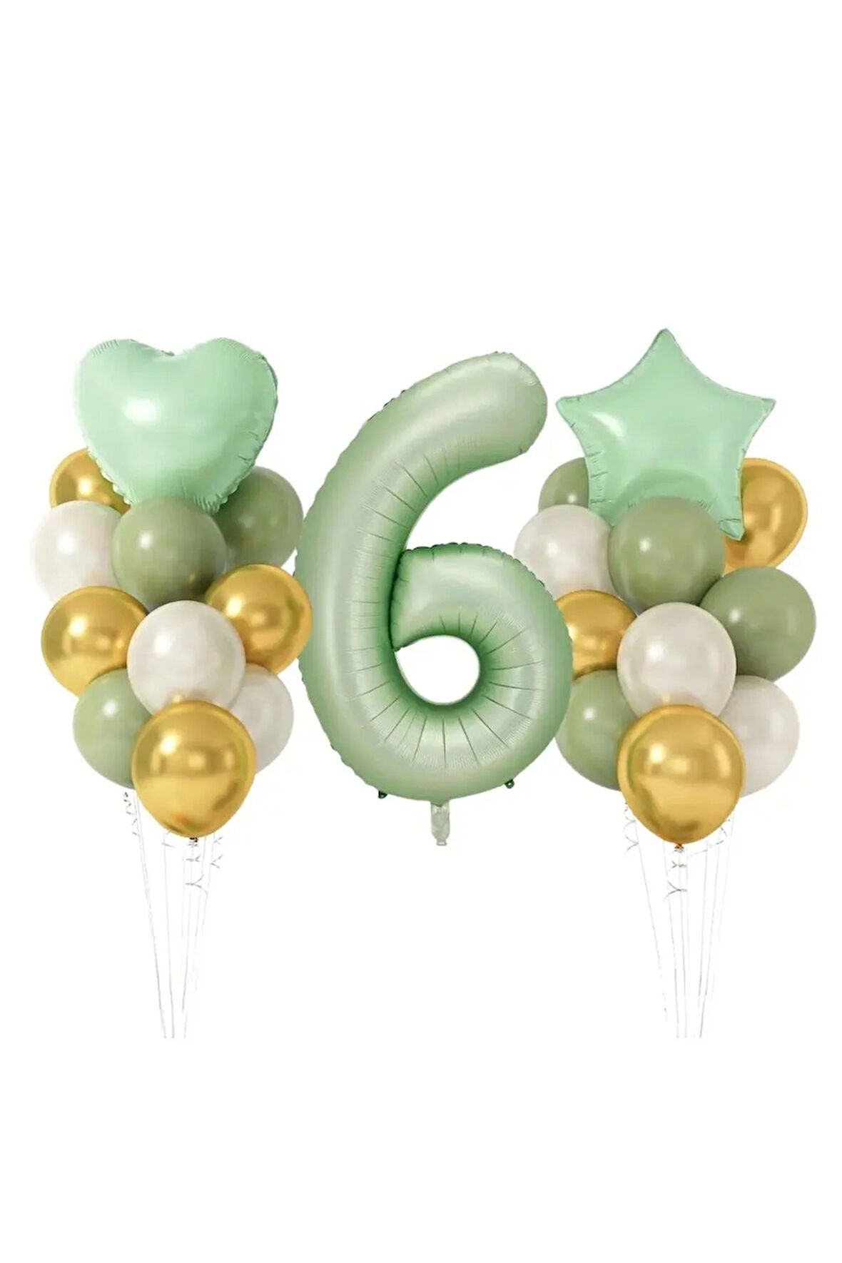 KÜF YEŞİLLİ YAŞ BALON SET