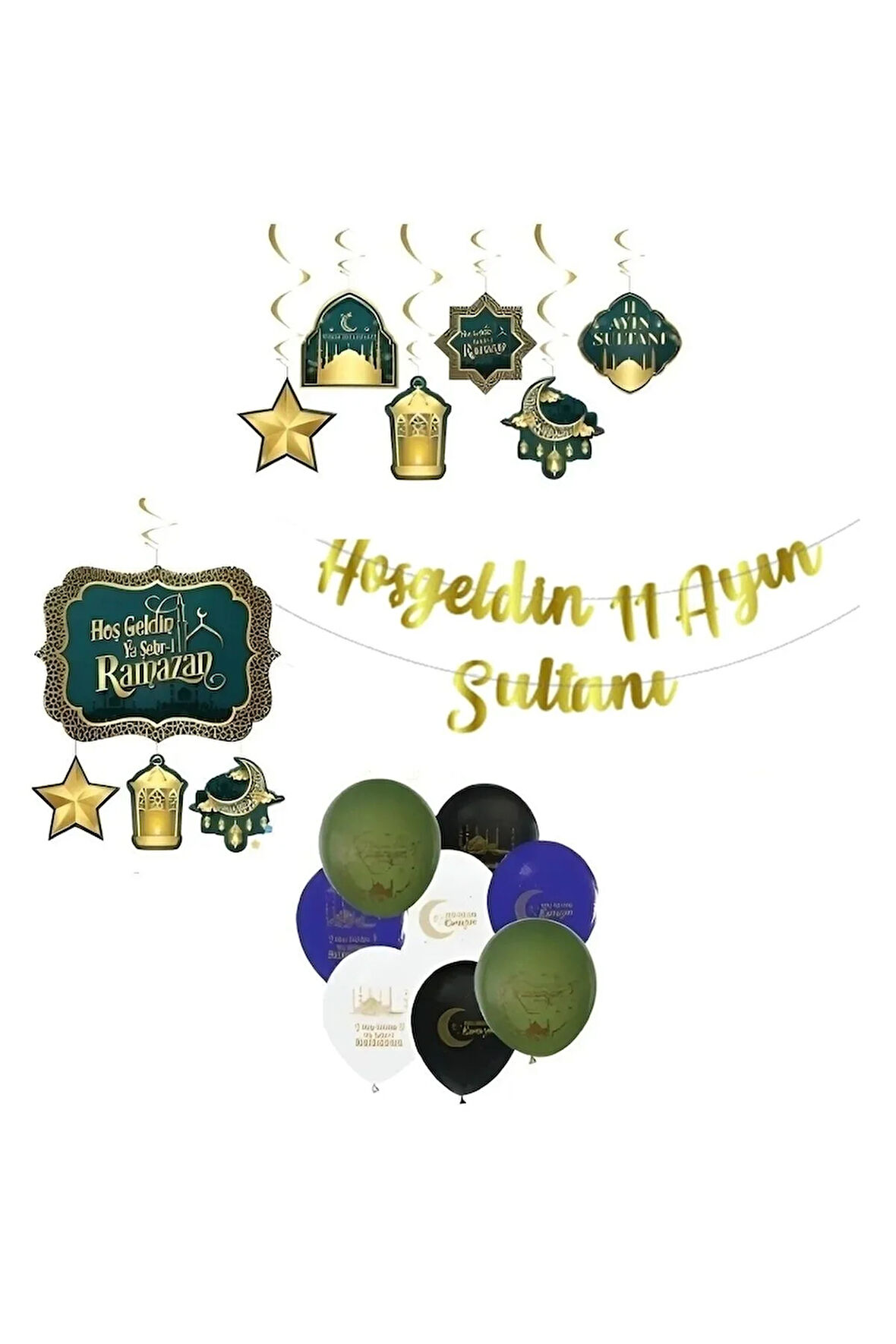 Hoşgeldin On Bir Ayın Sultanı Ramazan Dekarasyon Süsleri
