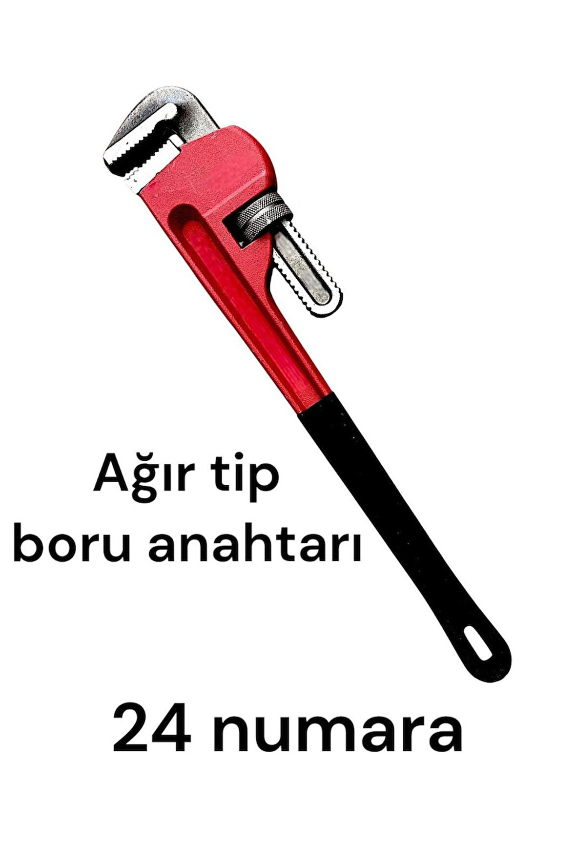 (BORU ANAHTARI MAŞALI)İngiliz Anahtarı Boru Anahtarı 24 no Ağır Tip Boru Anahtarı
