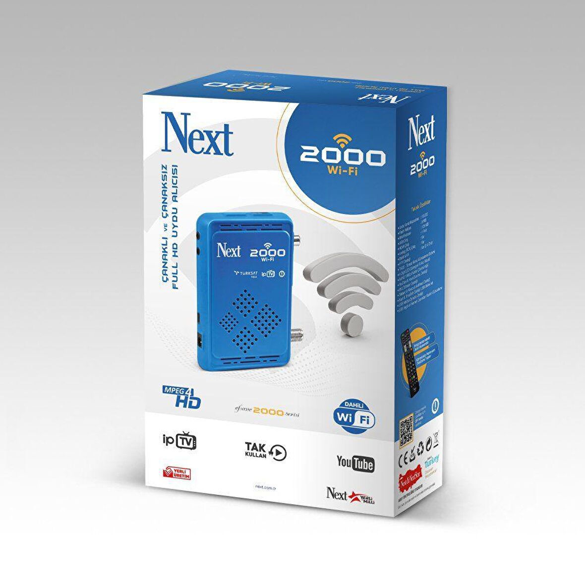 Next 2000 Wi-Fi Hd Uydu Alıcısı