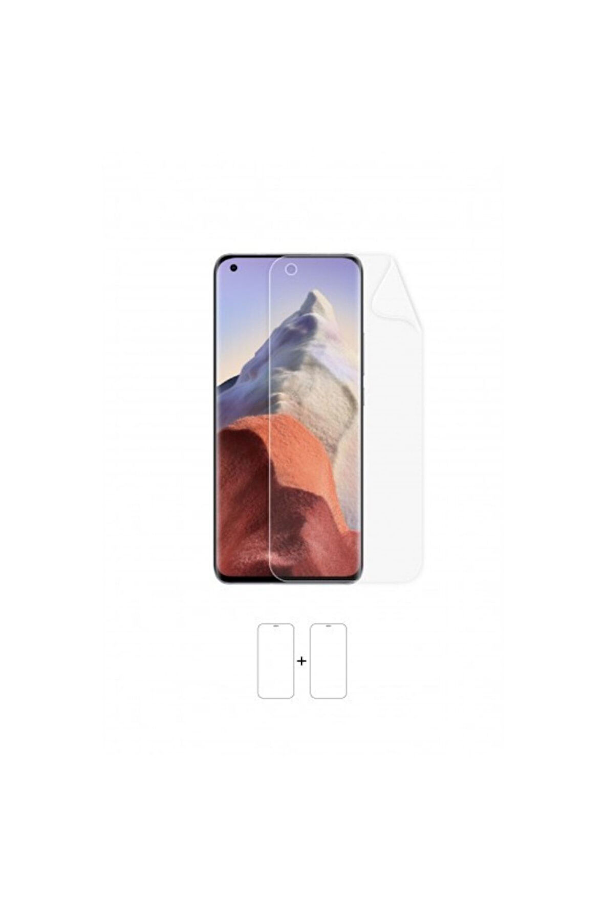 Xiaomi Mi 11 Ultra Ekran Koruyucu Kaplama Darbe Emici Poliüretan Film Amerika Üretimi