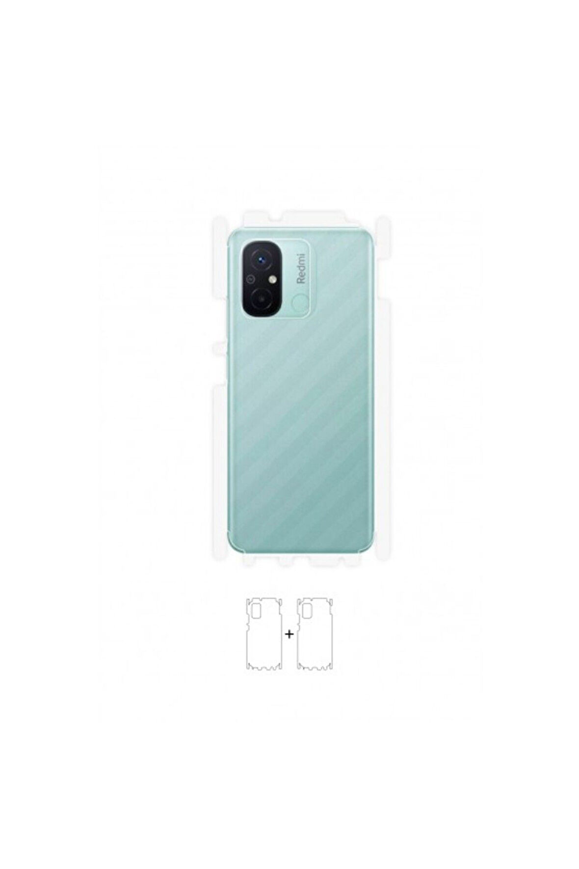 Xiaomi Redmi 12C Arka Yan Koruyucu Darbe Emici Poliüretan Film Amerika Üretimi