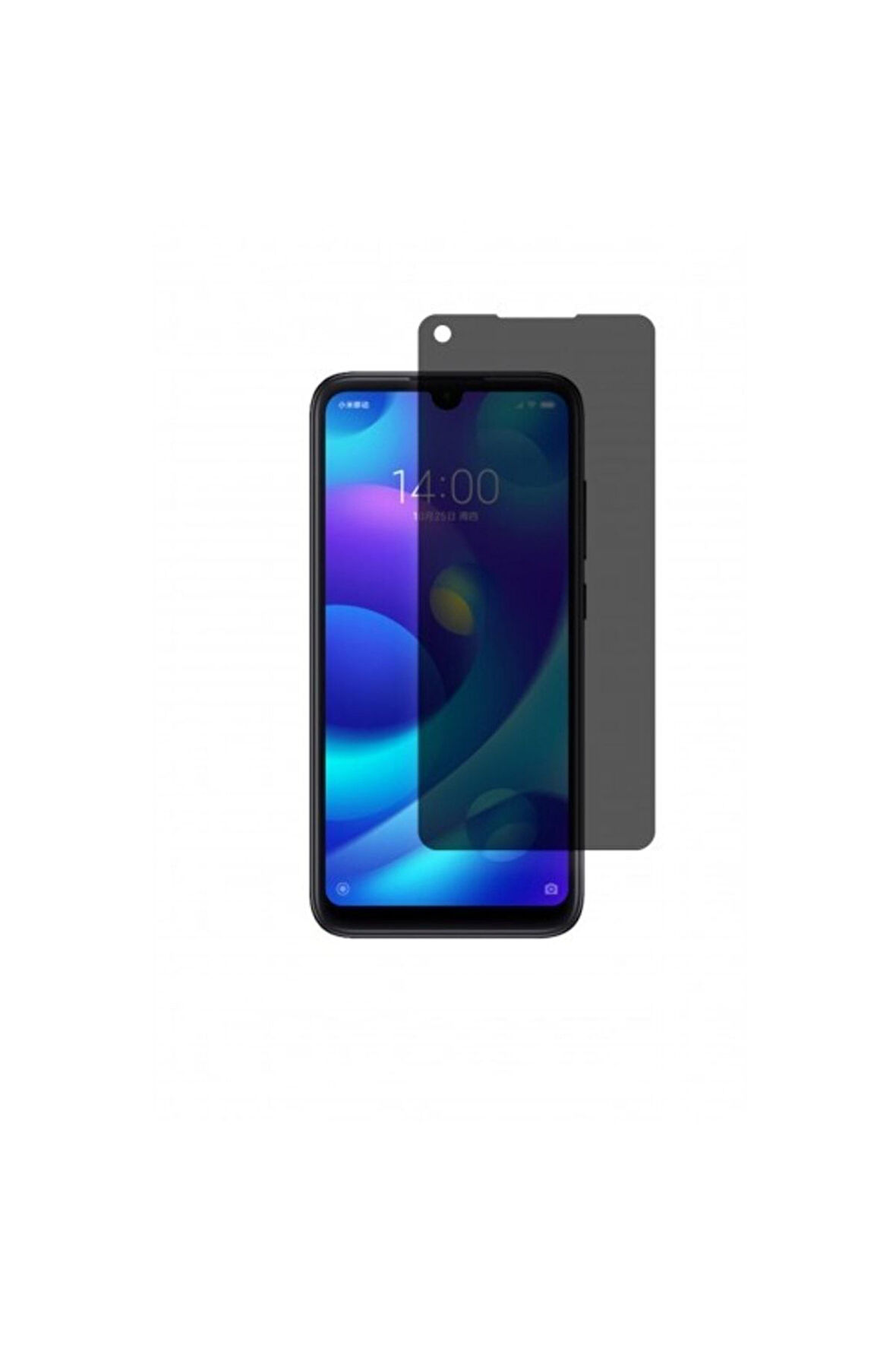 Xiaomi Mi Play Mat Hayalet Ekran Koruyucu Kaplama Yandan Bakınca Görünmeyen Privacy Ekran Koruyucu