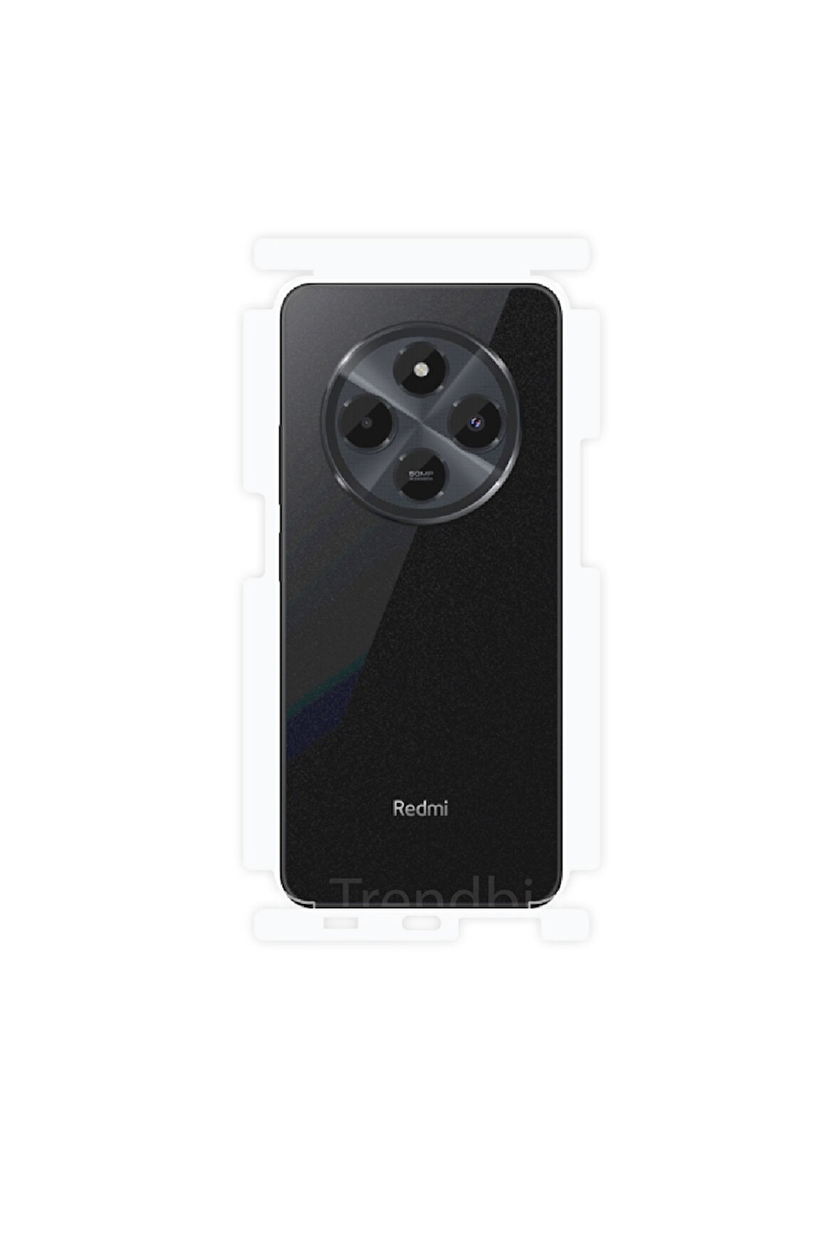 Xioami Redmi Note 14 Parlak Arka ve Yan Koruyucu Kaplama Poliüretan Film