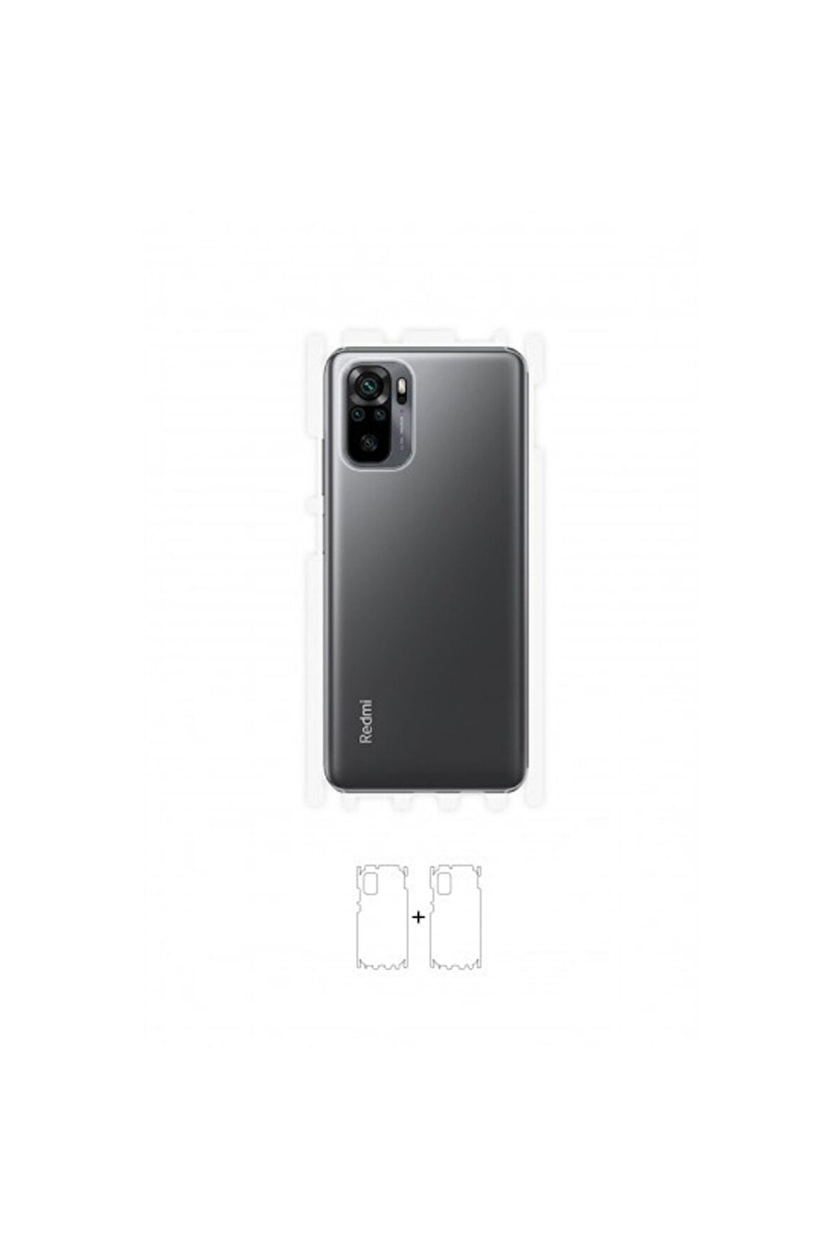 Xiaomi Redmi Note 10 Arka Yan Koruyucu Darbe Emici Poliüretan Film Amerika Üretimi
