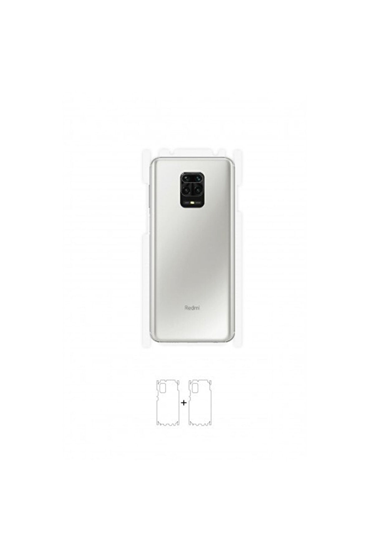 Xiaomi Redmi Note 9s Arka Yan Koruyucu Darbe Emici Poliüretan Film Amerika Üretimi