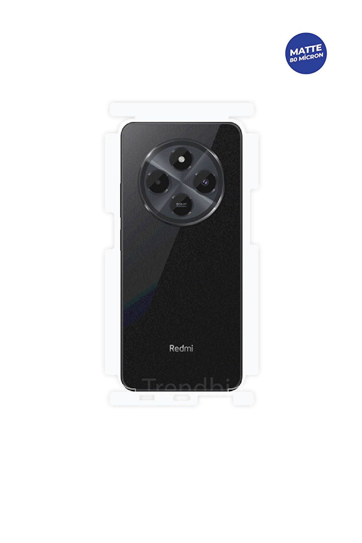 Xiaomi Redmi 14C Mat Arka ve Yan Koruyucu TPU Film
