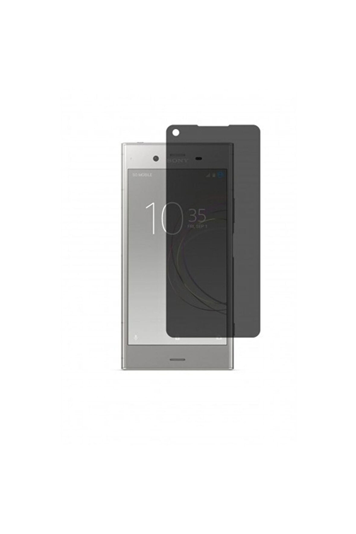Sony Xperia Xz1 Mat Hayalet Ekran Koruyucu Kaplama Yandan Bakınca Görünmeyen Privacy Ekran Koruyucu
