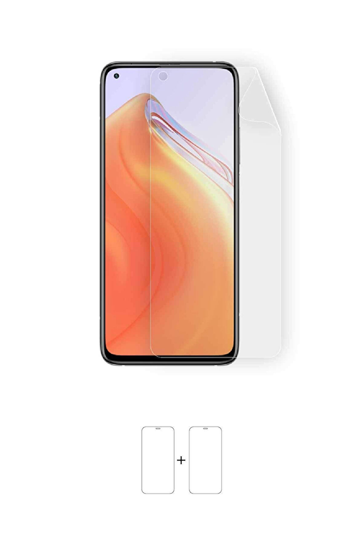 Xiaomi Mi 10t Ekran Koruyucu Kaplama Darbe Emici Poliüretan Film Amerika Üretimi