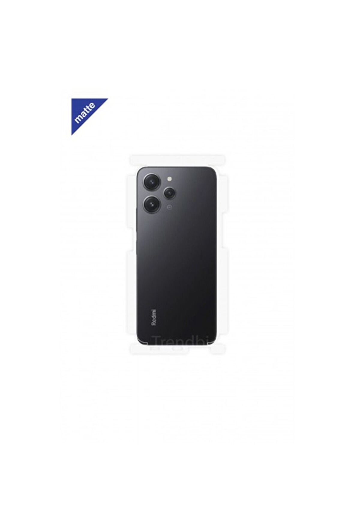 Xiaomi Redmi 12 Mat Arka Yan Koruyucu Darbe Emici Poliüretan Film Amerika Üretimi