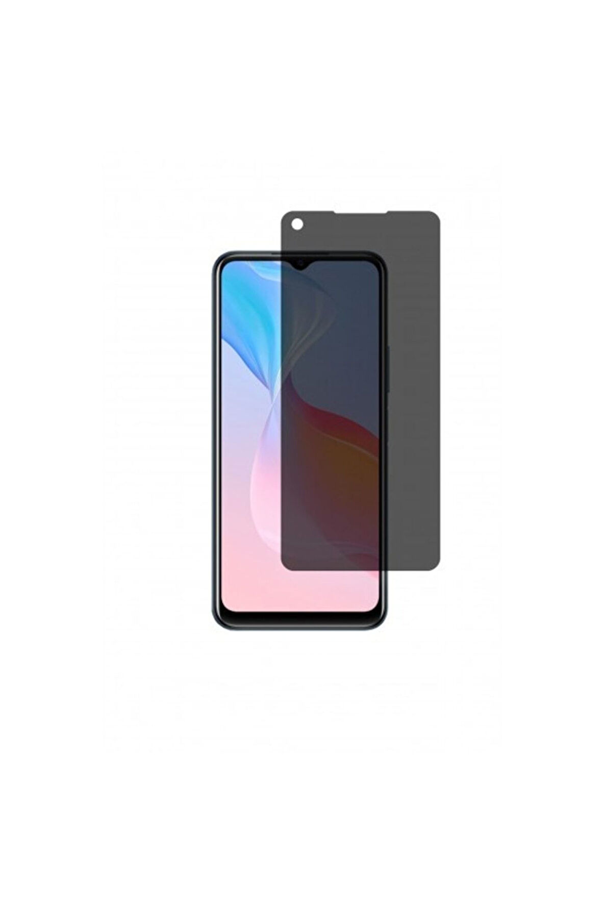 Vivo Y21s Mat Hayalet Ekran Koruyucu Kaplama Yandan Bakınca Görünmeyen Privacy Ekran Koruyucu
