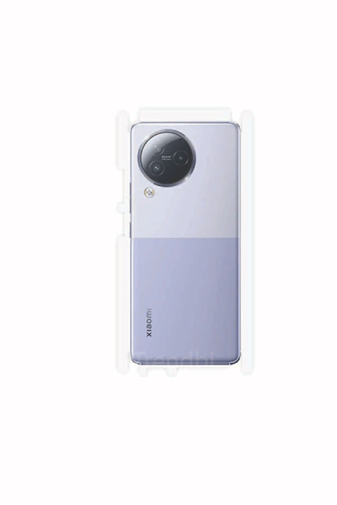 Xiaomi Civi 3 Arka Ve Yan Kaplama Köşeler Dahil Kaplayan Poliüretan Film